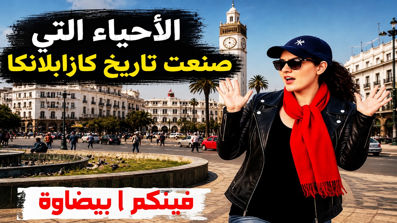 جولة في أحياء الدار البيضاء لم يجرؤ أحد على أخذك إليها