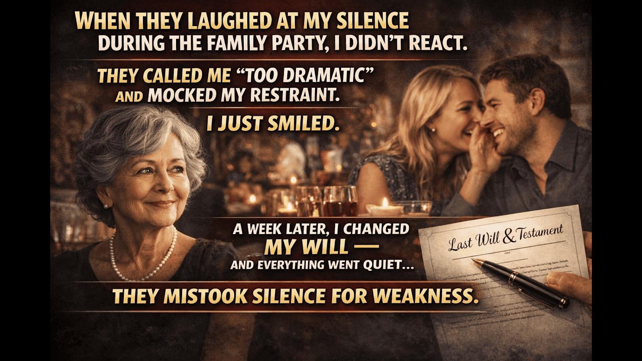 When They Laughed at My Restraint, I Refused to React