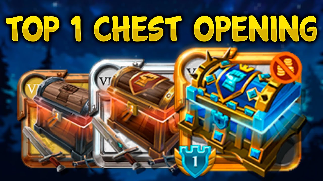350M PROFIT - OPENING CRYSTAL CHEST TOP 1 + 850x CONQUEROR CHEST T7 (4.7m favor points)