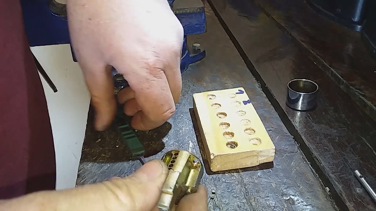confecção de chave tetra stam cilindro redondo part 1