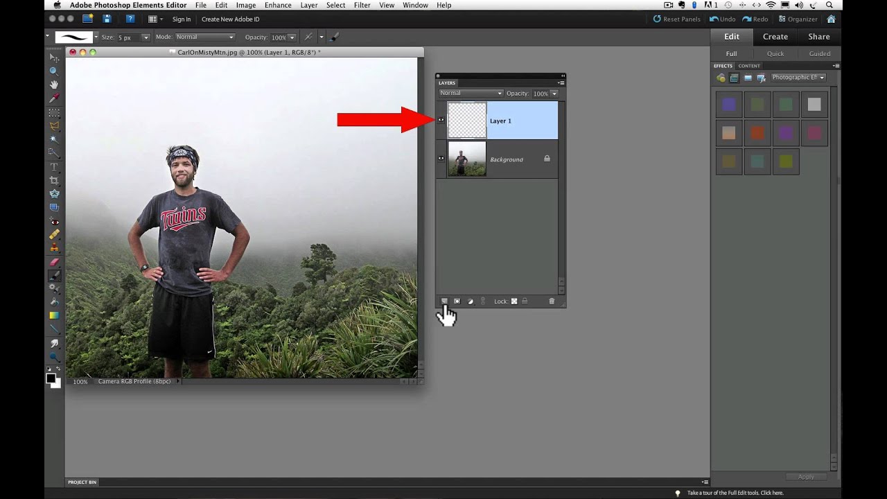 How To Use Layers In Photoshop Elements