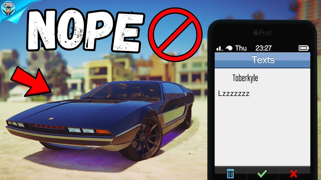 Putting A Stop To A Toreador Griefer On GTA Online!