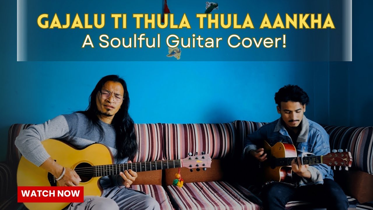 Feel the Emotions! 'Gajalu Ti Thula Thula Aankha' Guitar Cover 2025
