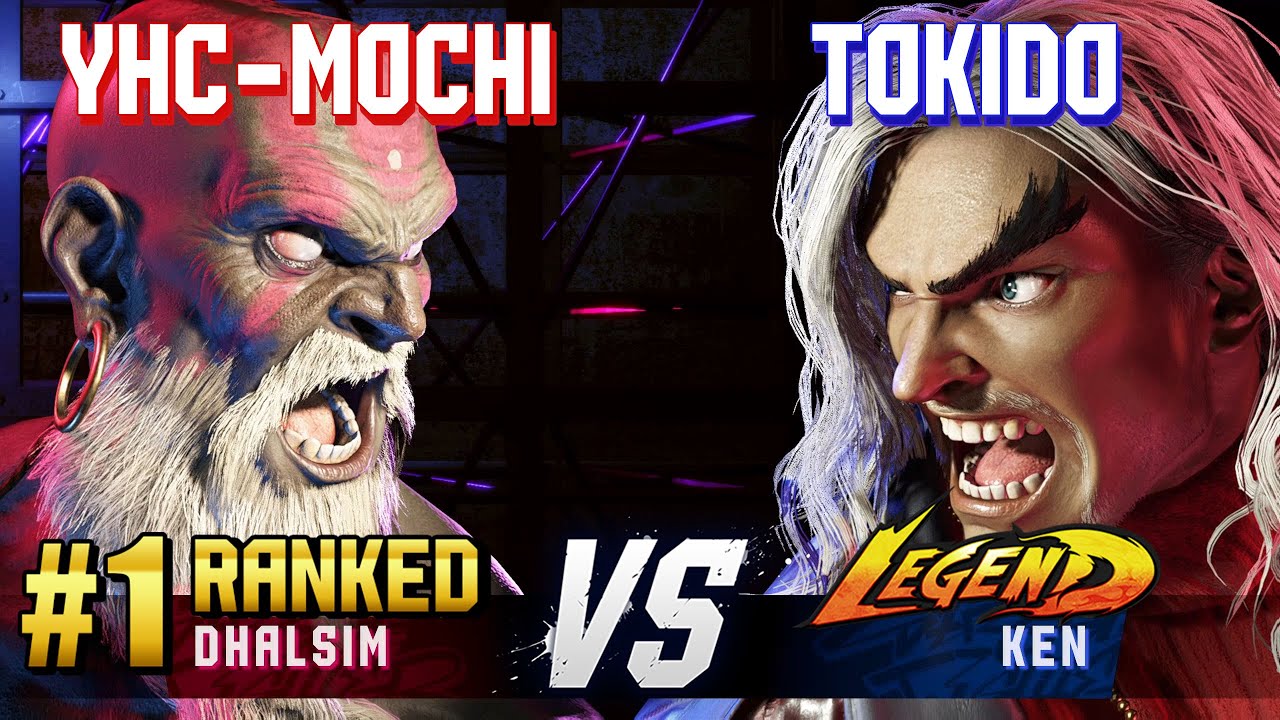 SF6 ▰ YHC-MOCHI (#1 Ranked Dhalsim) vs TOKIDO (Ken) ▰ High Level Gameplay