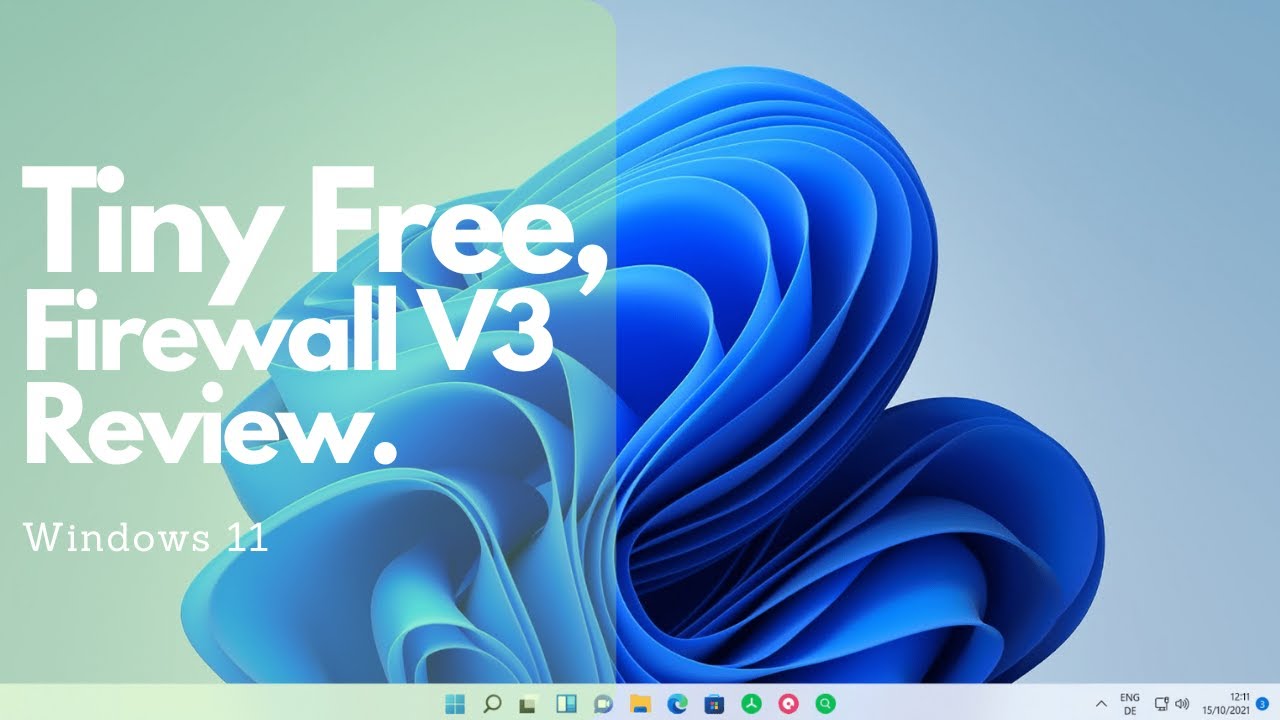 TinyWall 3.3 - Free firewall and All feature reviews | Protect Your PC for Free