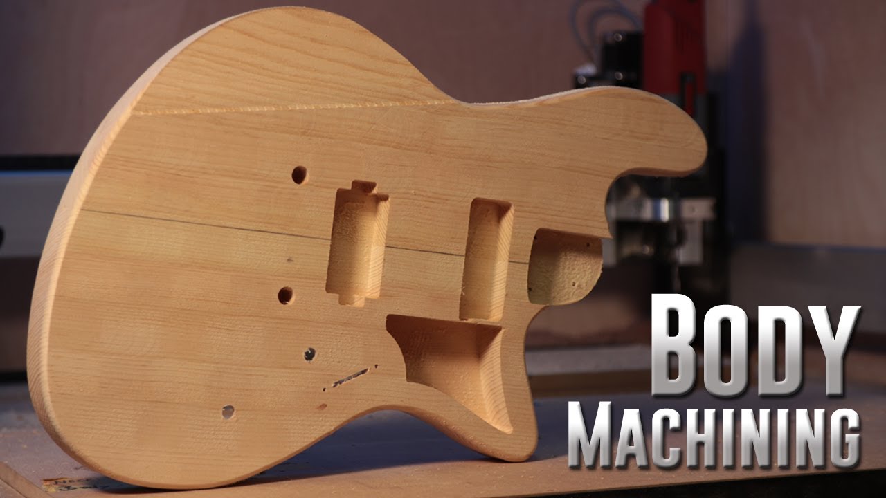 How a Limitless Custom Guitar is made | Building a Limitless Sonora Pt. 1 | CNC machining the body
