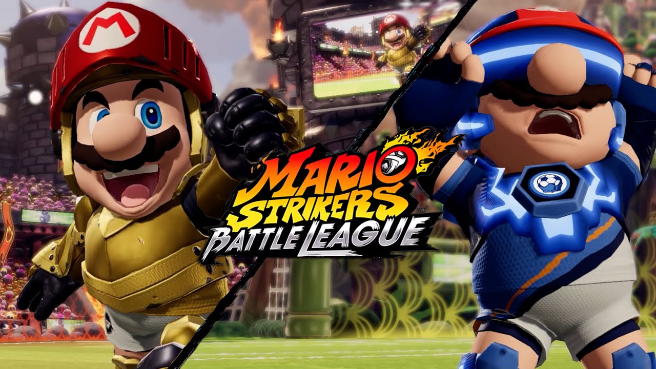 Mario Strikers Battle League - THEY RAGED QUIT - Online CLUB BATTLES - w/ Nintendo Titan