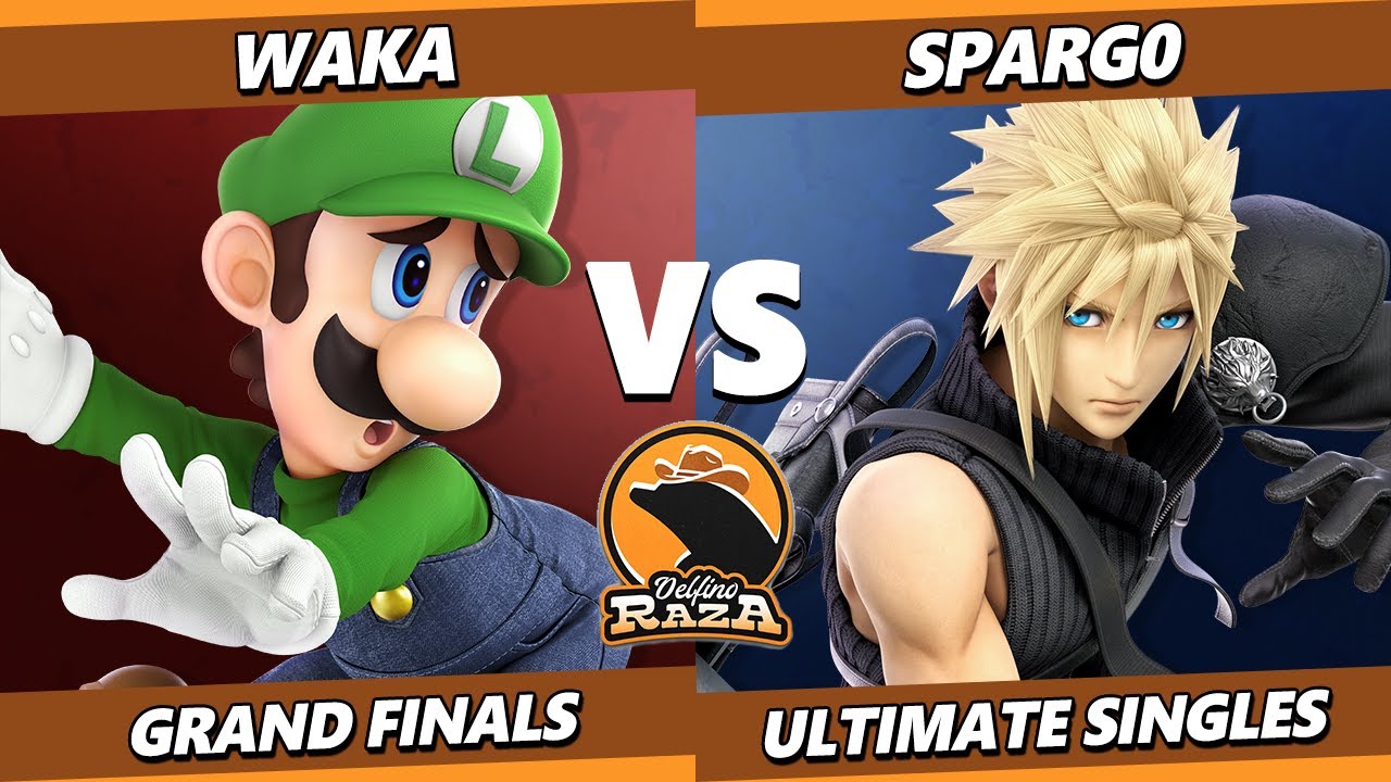 Delfino Raza GRAND FINALS - WaKa  (Luigi) Vs. Spargo (Cloud) Smash Ultimate - SSBU