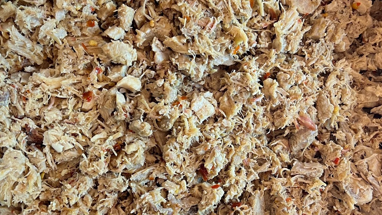 Eastern Carolina style chopped barbecue
