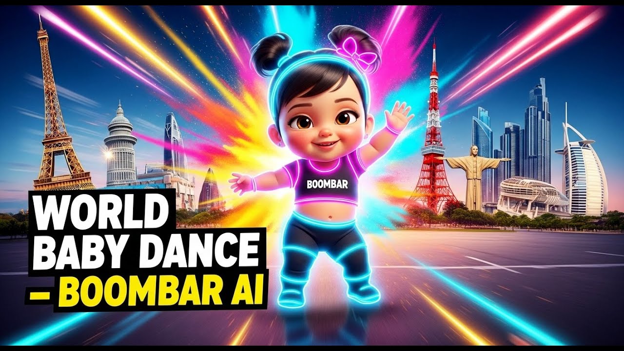 BOOMBAR AI — Ultimate Baby Dance Multiverse 🌍💥  Hyper-Energetic DC Hand Dance Compilation