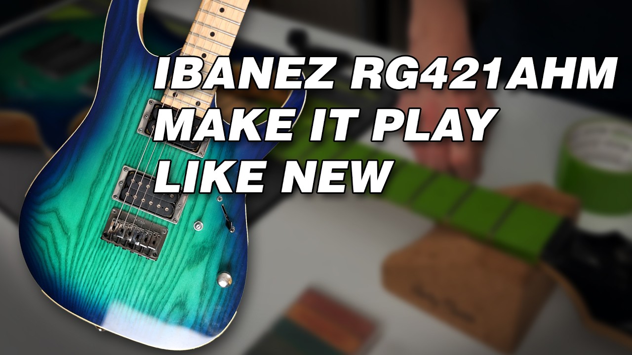 How to Clean & Maintain an Ibanez RG421AHM