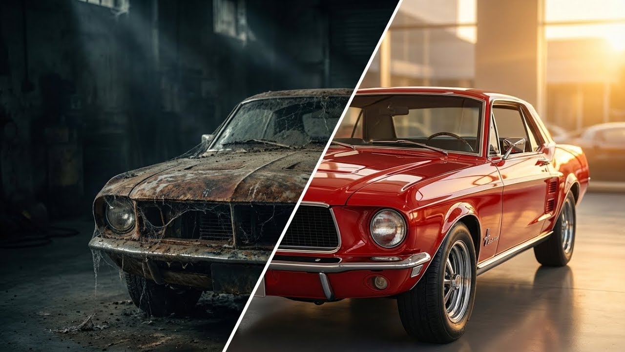 Broken Car Transformation (ASMR)