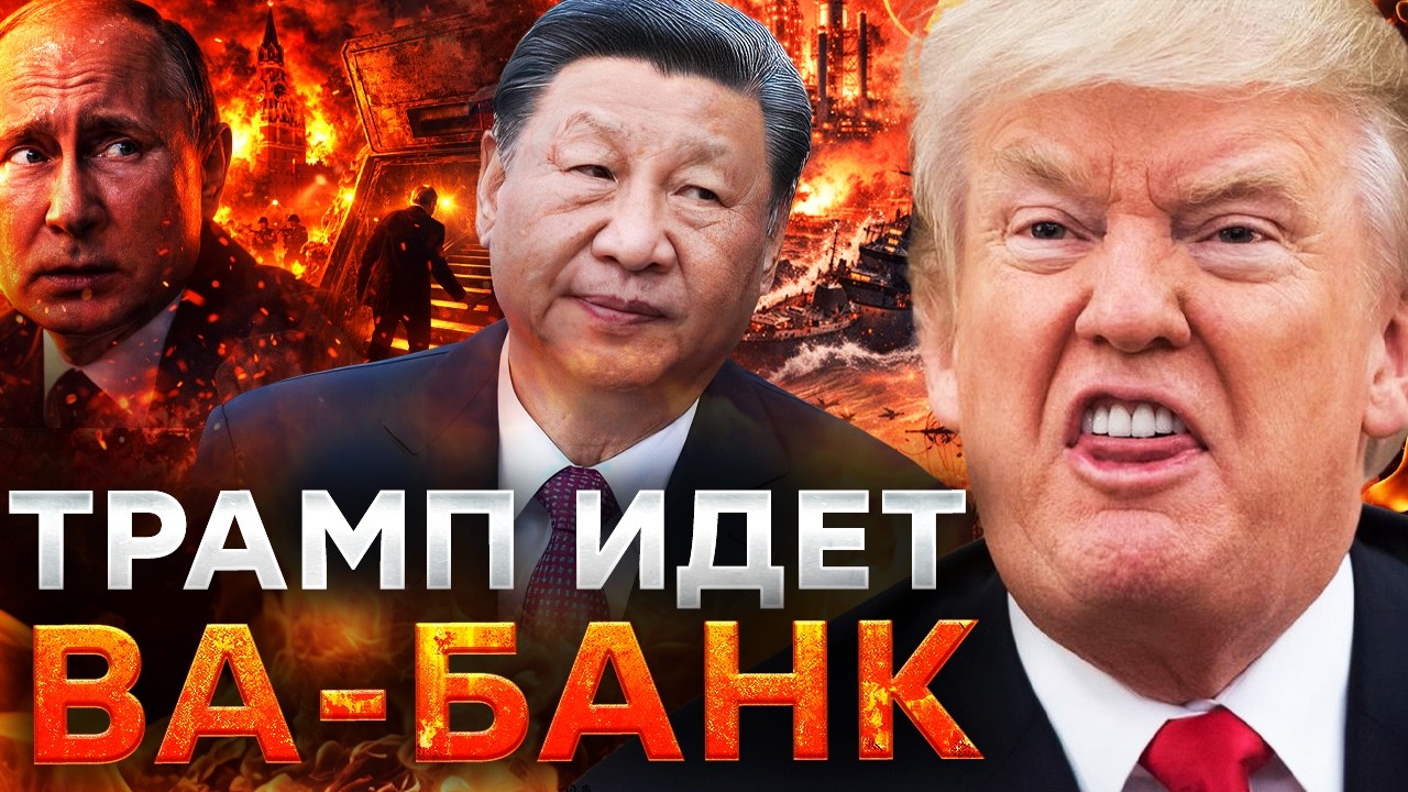 Москва под АТАКОЙ! Путин ЗАРЫЛСЯ под землю, Трамп РВЕТ Китай и НАТО УЛЬТИМАТУМОМ