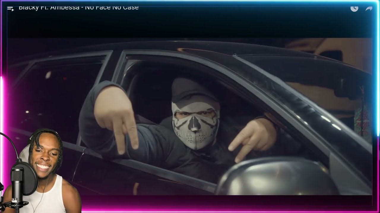 AMERICAN REACTION TO SWEDISH RAP MUSIC ! Blacky Ft. Ambessa - No Face No Case