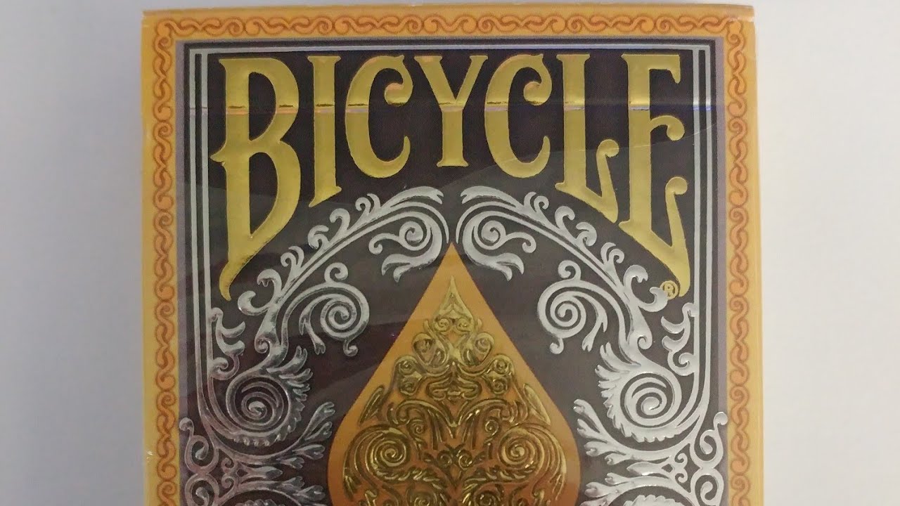 Opening a deck of Bicycle Playing Cards