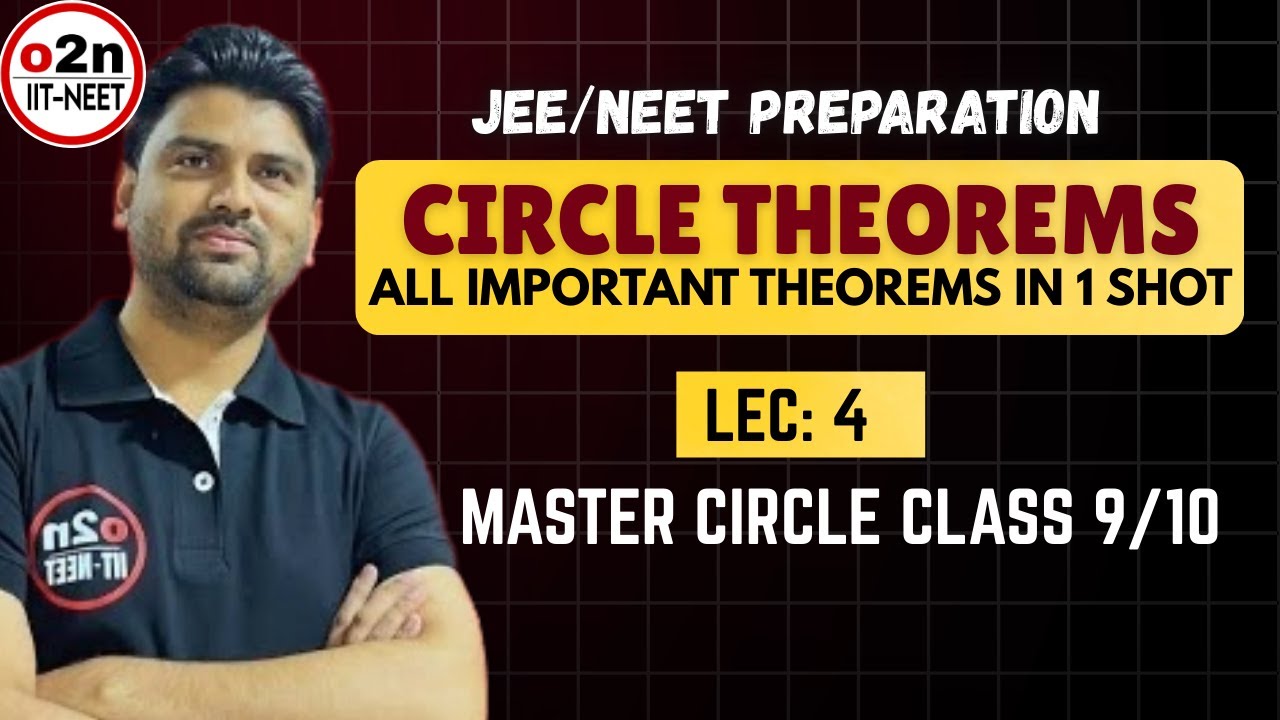 Important CIRCLE Theorems You Need To Know! 🔥| Circles Theorems With Proof for Class 9 & 10 Maths
