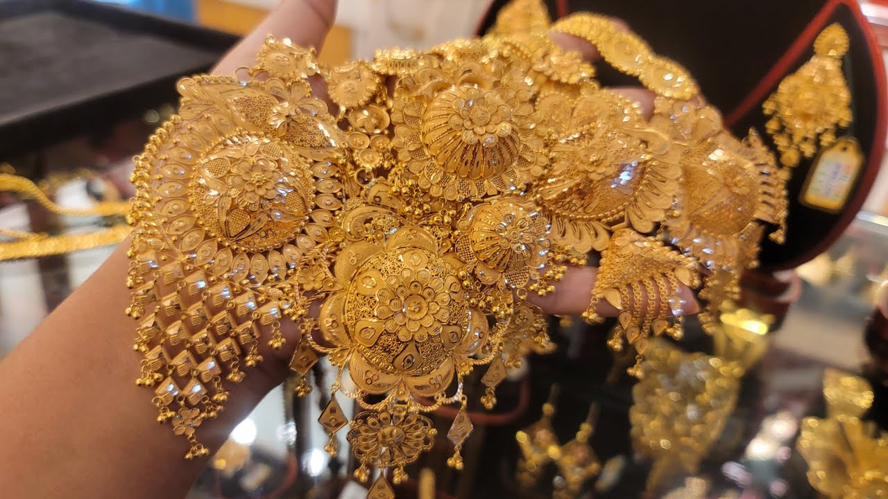 কিস্তিতে সোনার লং নেকলেস কালেকশন /gold necklace