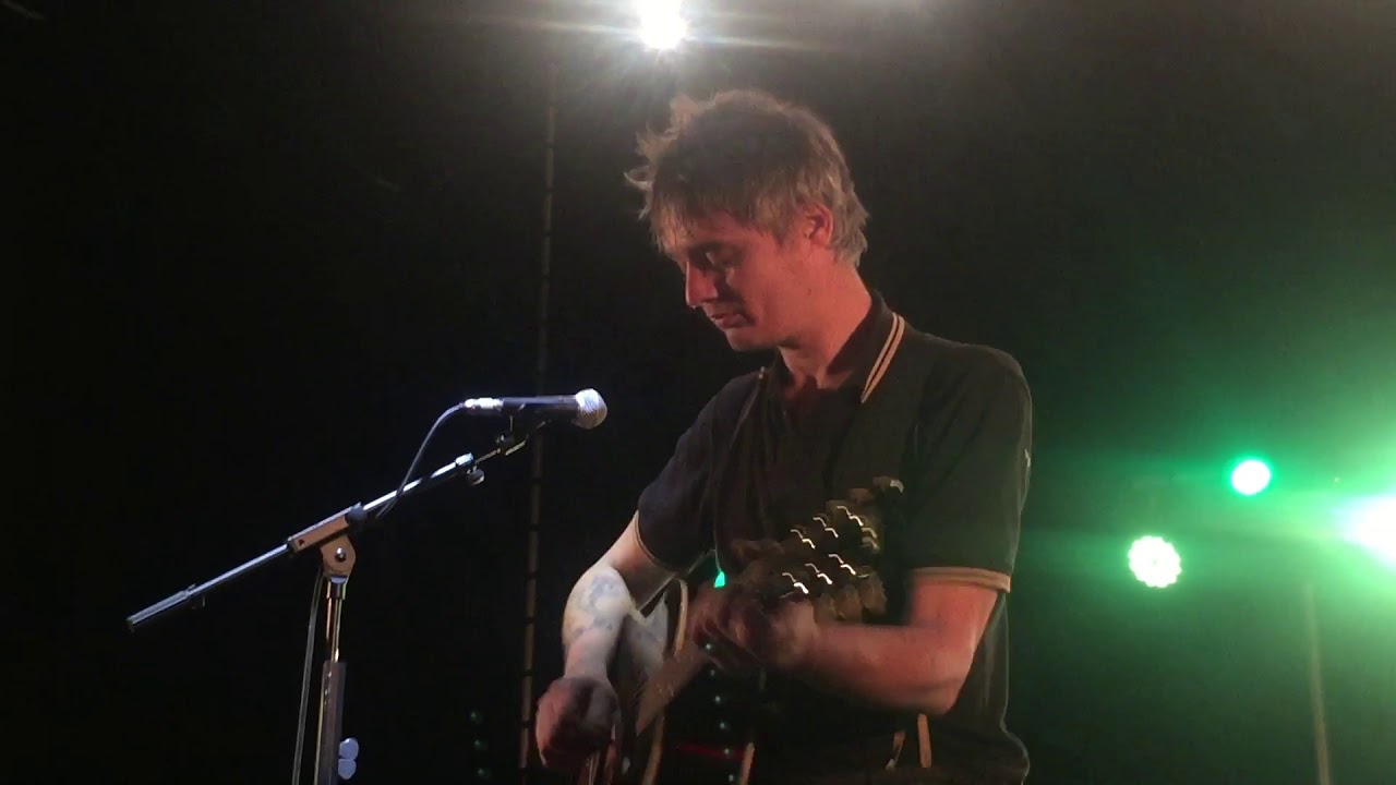 Pete Doherty “Music When The Lights Go Out” Acoustic 31.1.19 Newcastle UK