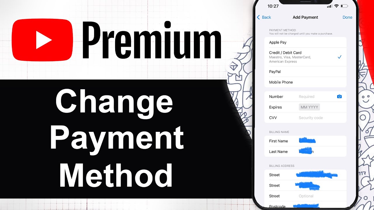 How To Change Payment Method on YouTube Premium (Step By Step)