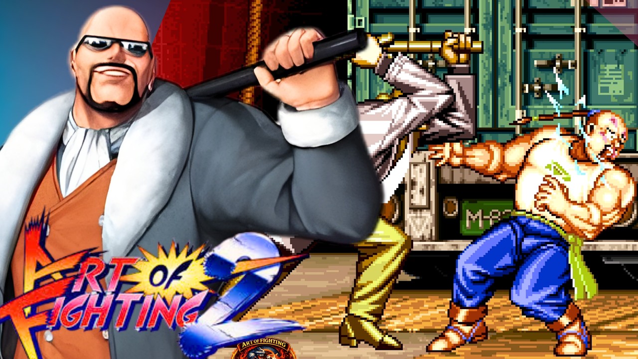 Eiji Kisaragi & Temjin vs Mr. Big - High Level Matches | Art of Fighting 2