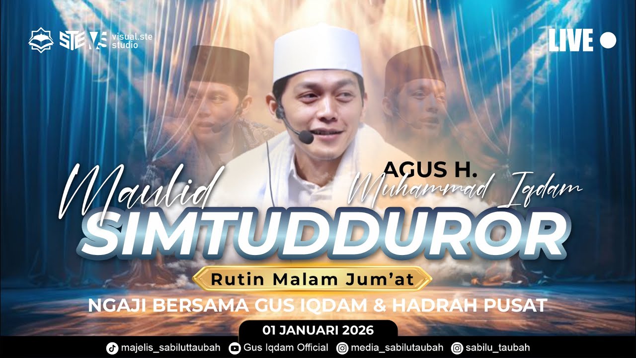 [LIVE] Rutinan Malam Jum'at Majelis Sabilu Taubah Blitar (01 JANUARI 2026)