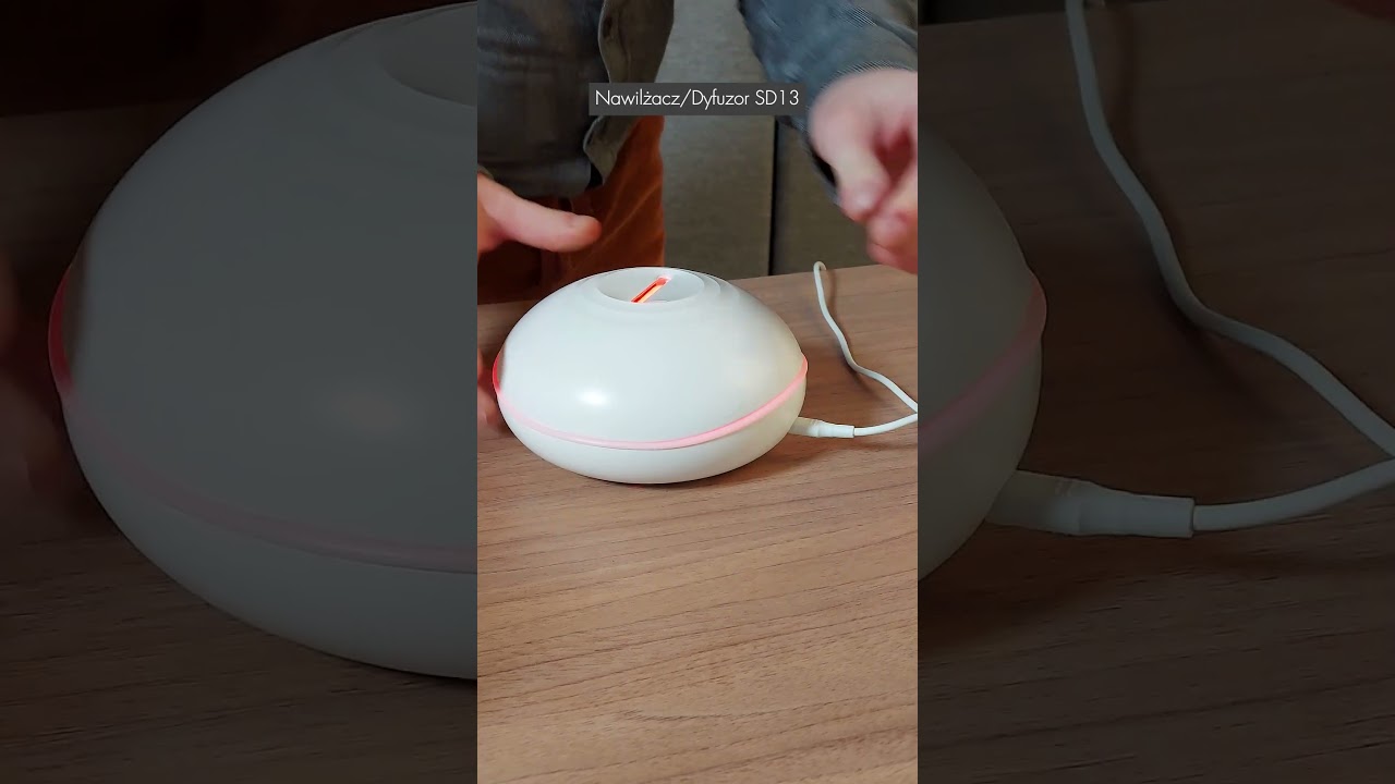 Essential oils diffuser, aromatherapy. RGB LED flame air humidifier - SD13