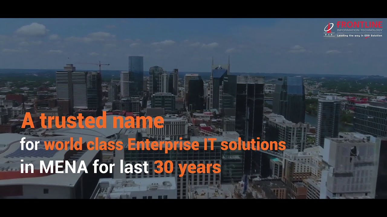 Leading the way in ERP Solution - Frontline IT