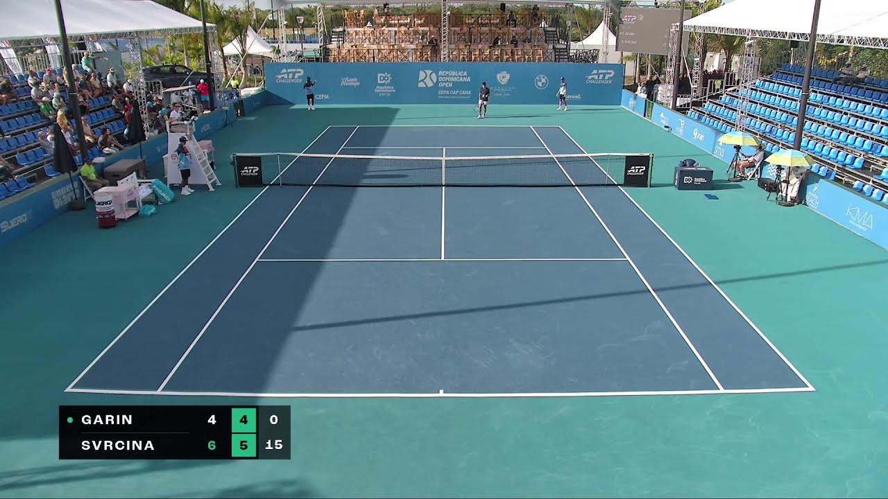 EN VIVO: Challenger República Dominicana - Cristian Garin (CHI) vs Dalibor Svrcina (CZE)