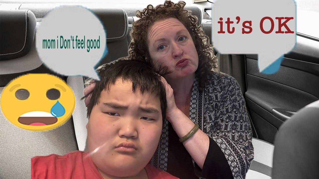 I have a headache i don’t feel so good prank on my mom She was not mad at all ￼