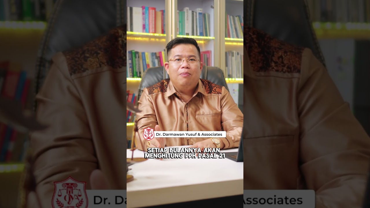 PAJAK PPH 21 DITANGGUNG PERUSAHAAN ATAU KARYAWAN?! | Darmawan Yusuf