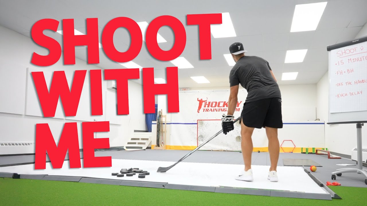 15-Min Hockey Shooting Session - Shoot With Me™
