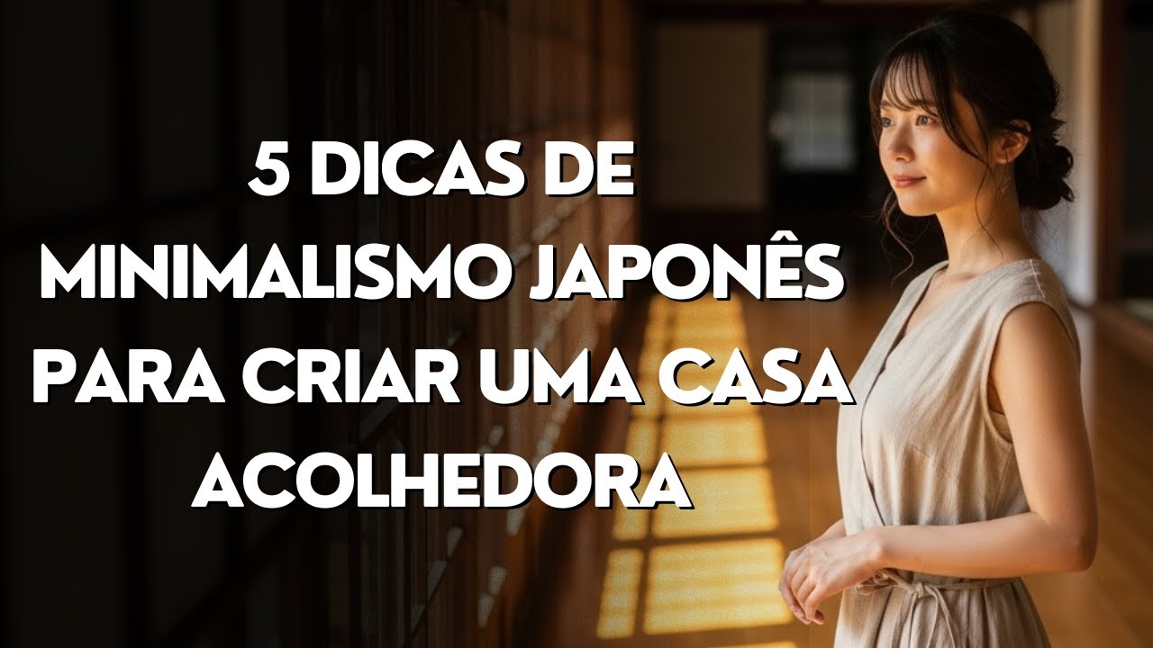5 dicas de minimalismo japonês para criar uma casa acolhedora