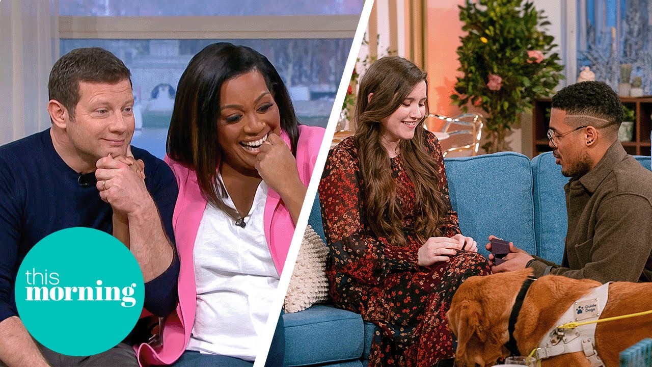 Love Is In The Air: Surprise Live Proposal On This Morning!