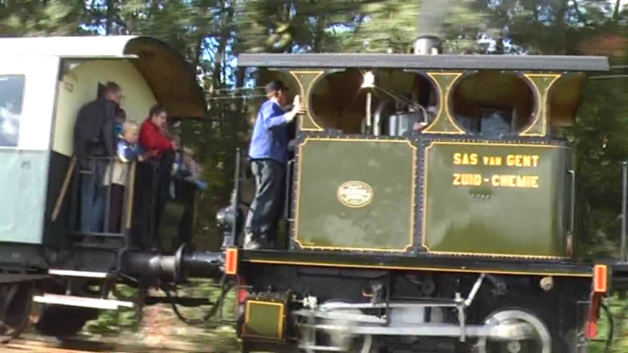 MBS deel 2 Cockerill chasing, museumsteamtrain small locomotive