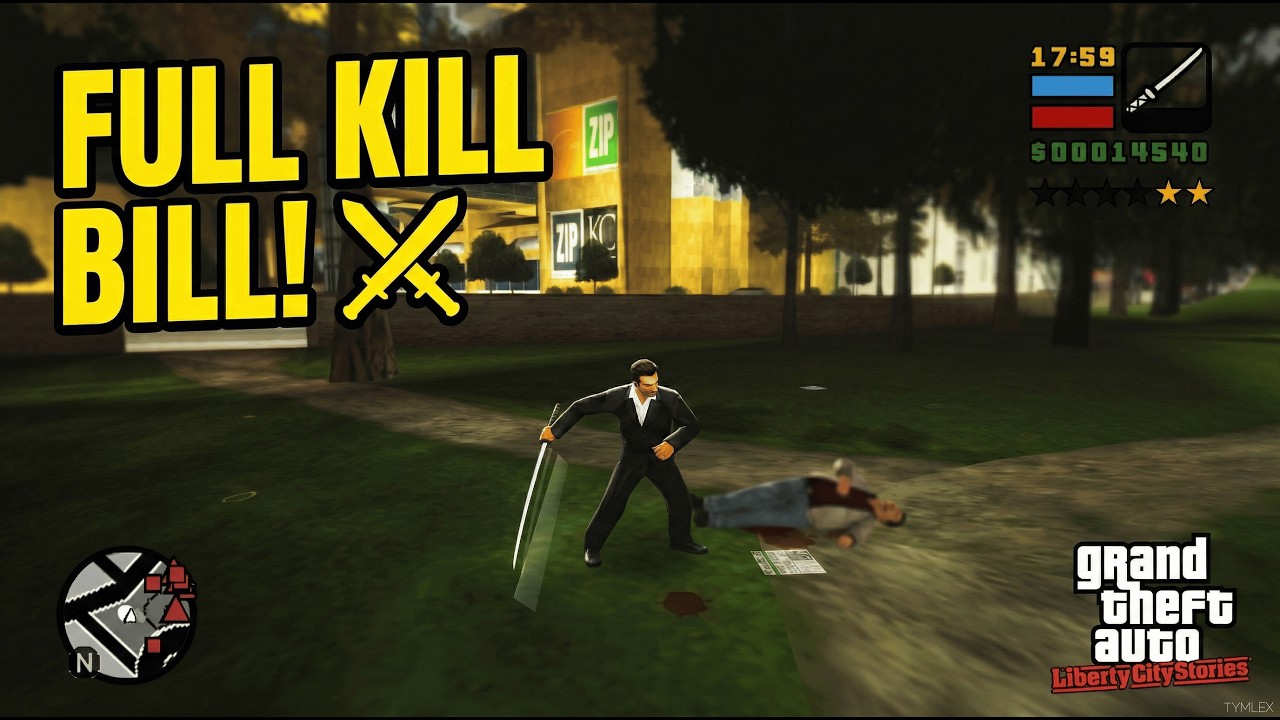 Going Full KILL BILL in Liberty City! ⚔️ (Crazy '69)