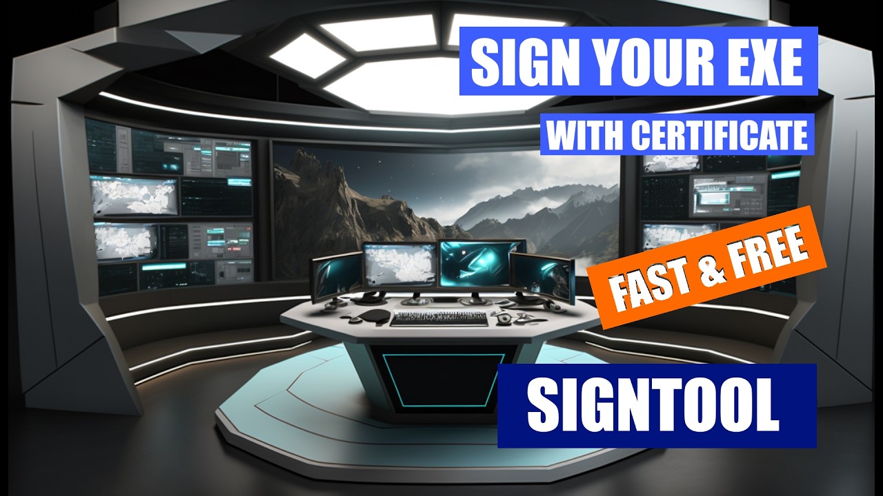 How to Sign your Executables with Certificates. Fast & Free. | SignTool