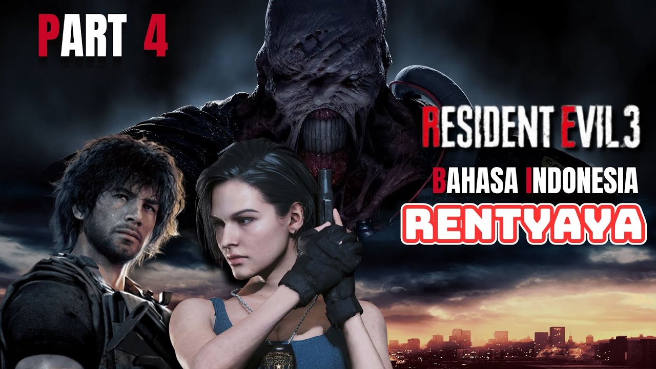 APAKAH CARLOS BISA MENYELAMATKAN JILL? RESIDENT EVIL 3 REMAKE BAHASA INDONESIA | PART 4