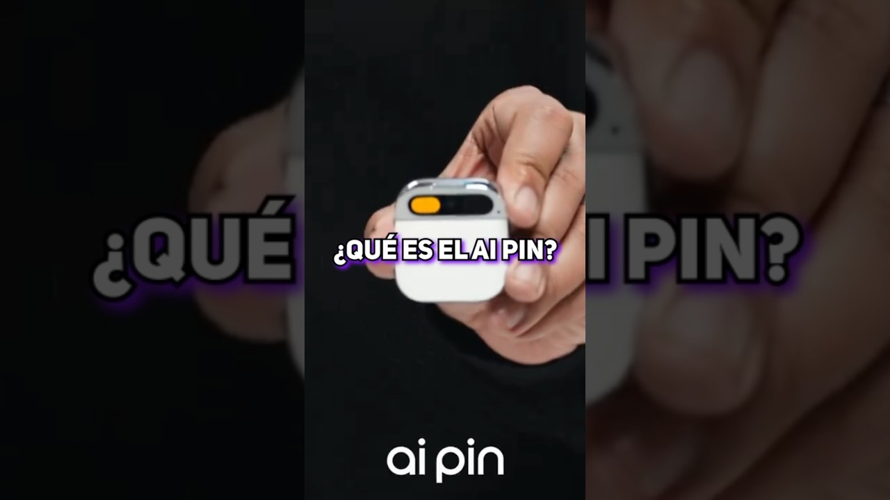 El ai pin es un nuevo dispositivo que busca reemplazar a los #smartphone #aipin #humane #apple #tech