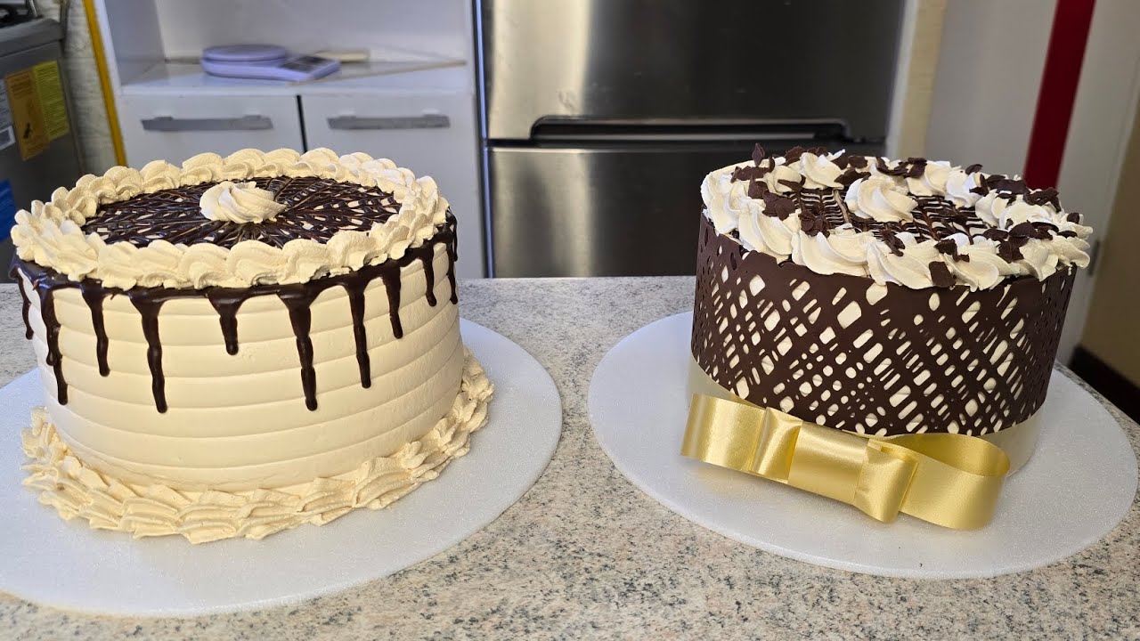 Como decorar una torta #receta #torta #cake #docorartortas
