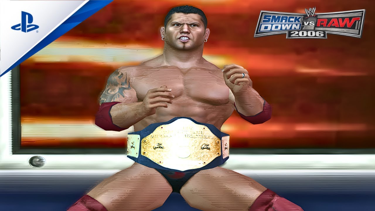 Batista World Heavyweight Champion Entrance 🔥 | WWE SmackDown vs. Raw 2006 Full Entrance