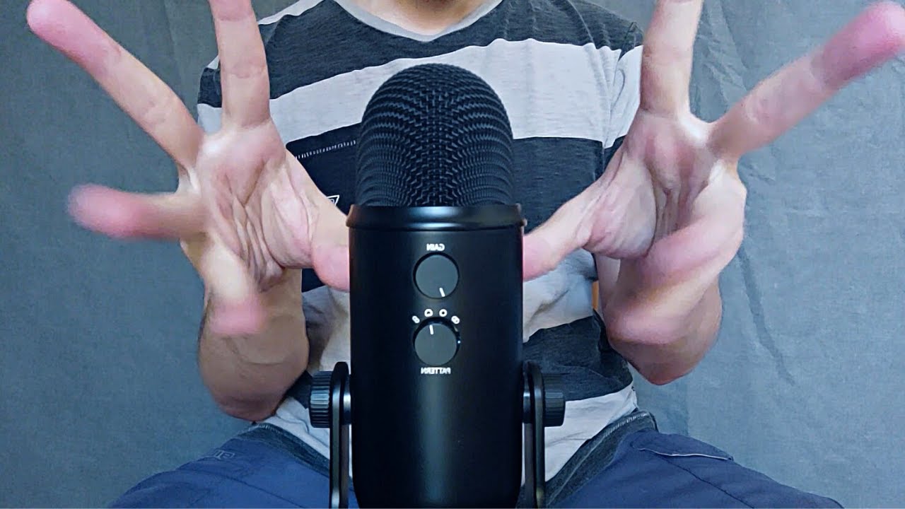 ASMR Intense Fast Aggressive Hand Sounds [Finger Snapping] Loud/Bassy Sounds (no talking)