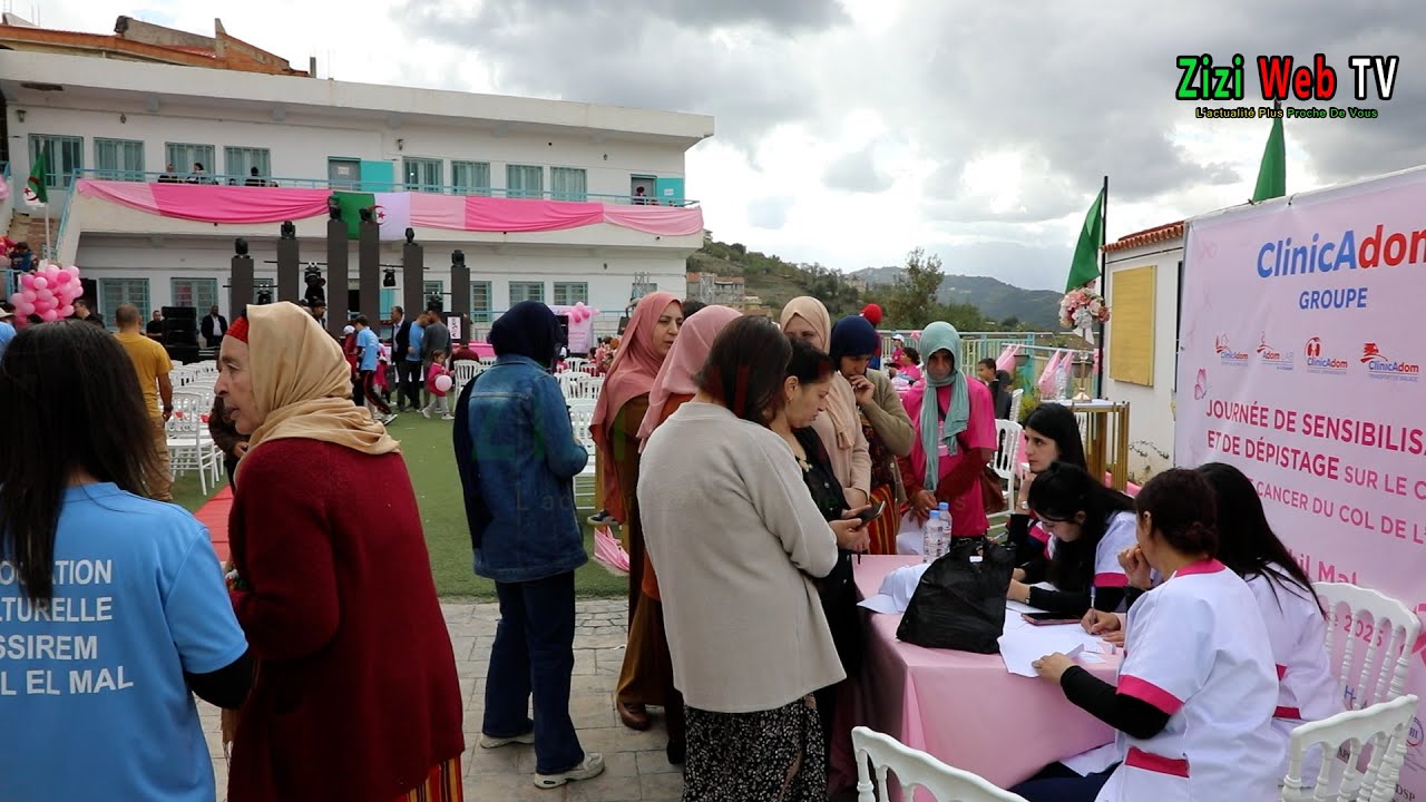 Le Village Ighil Mal &agrave; Ath Zmenzer Organise Une Journ&eacute;e De Sensibilisation Et De D&eacute;pistage Du Cancer