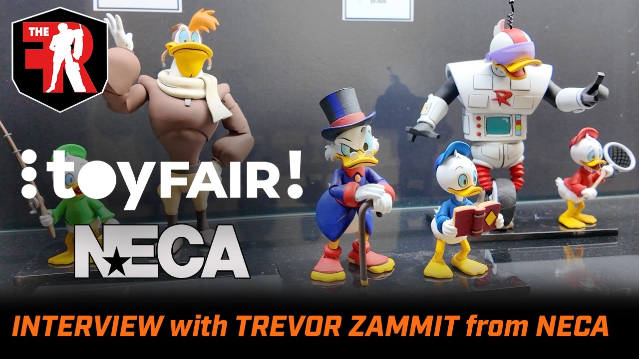 Выставка Toy Fair 2026 — обзор продукции NECA и интервью с Тревором Заммитом! Анонсы TMNT и DuckT...