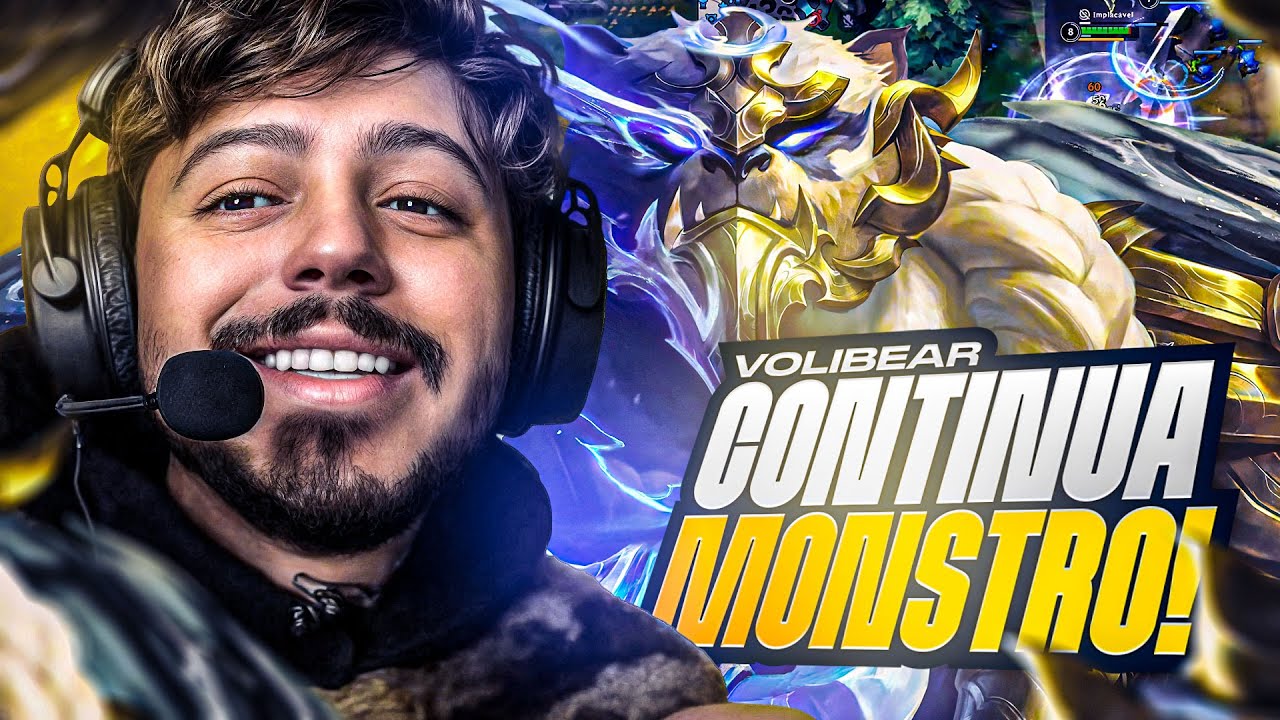 VOLIBEAR CONTINUA UM MONSTRO NO TOP!