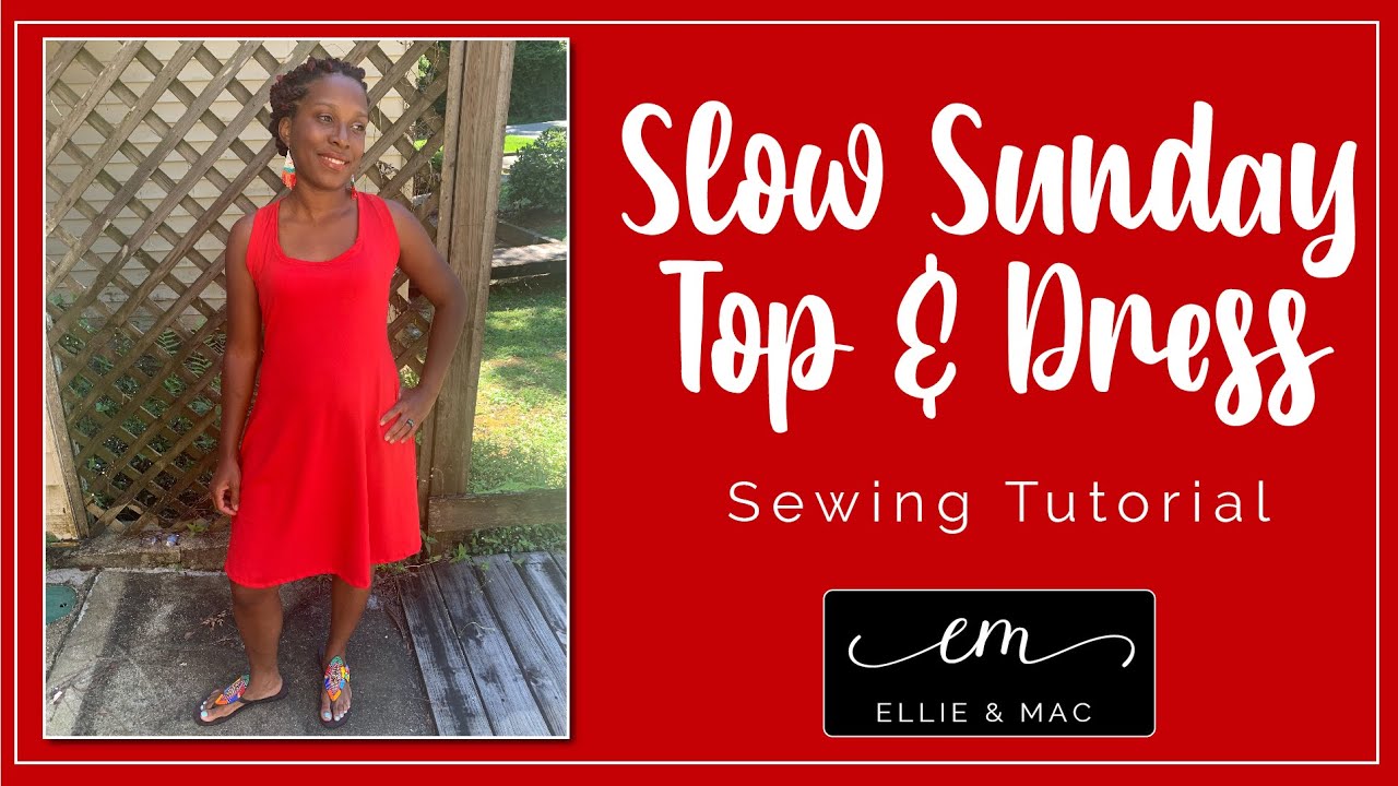 Let's Take It Slow and Sew This Perfect Dress!