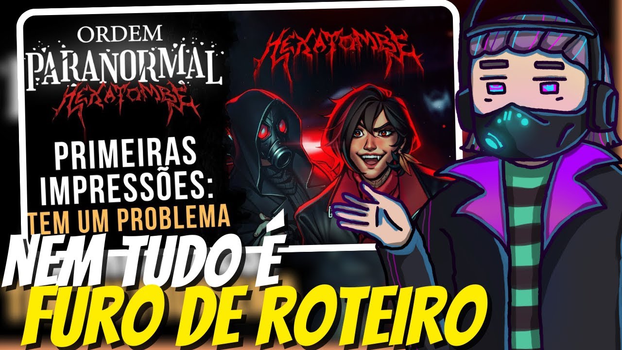 Vendo o RPG Explorer criticando o segundo epis&oacute;dio de HEXATOMBE e discordando bastante