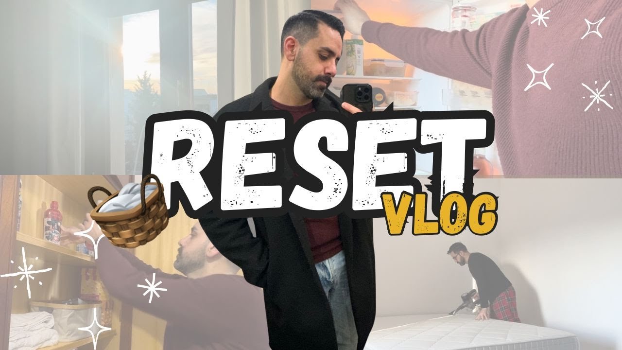 RESET VLOG 🧺 Pulizie, Self Care, organizzazione, decluttering