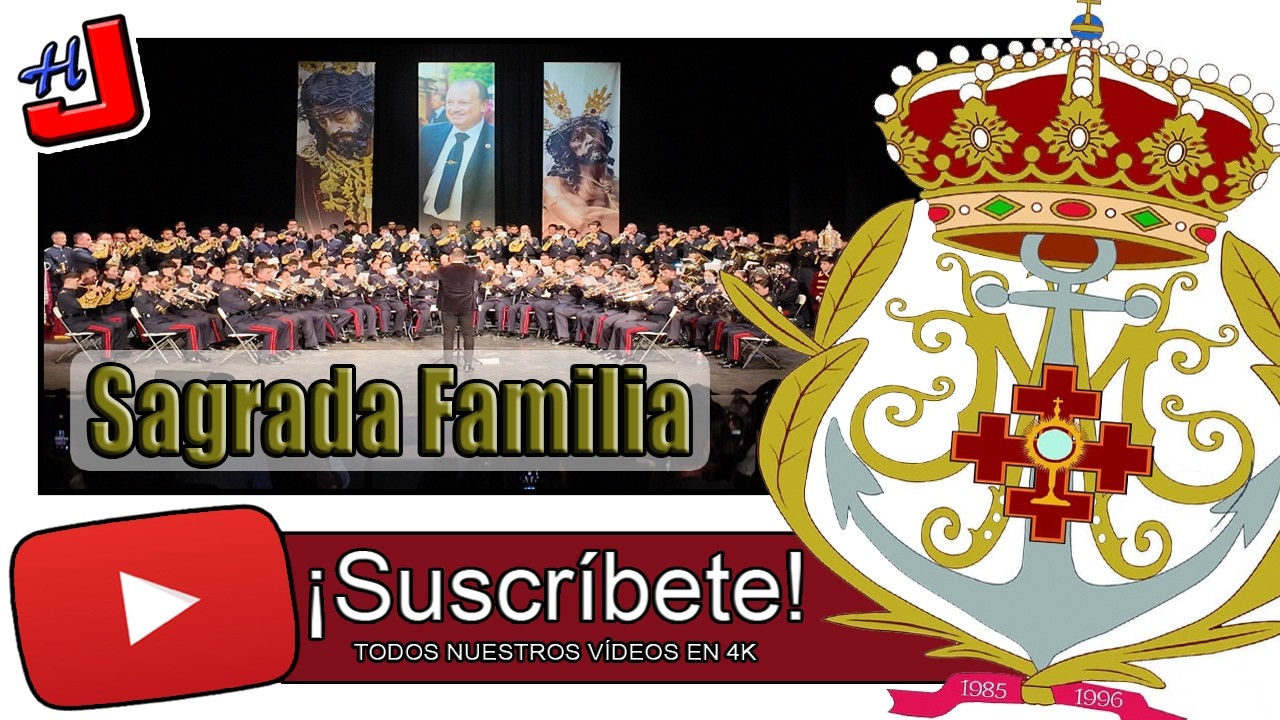 🎼 Marcha: SAGRADA FAMILIA 🎺 BCT Expiración ''Salud y Esperanza'' ⚜️ 4K 📹