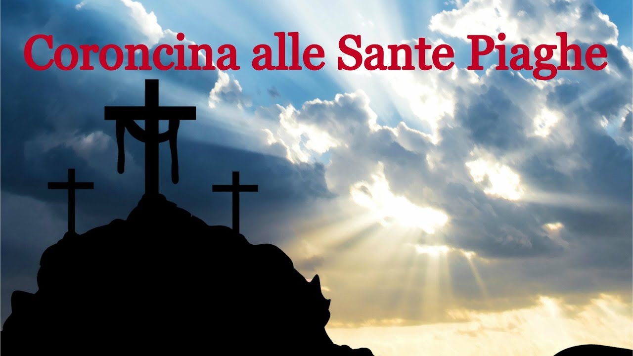 Coroncina alle Sante Piaghe per chiedere una grazia dettata da Gesù