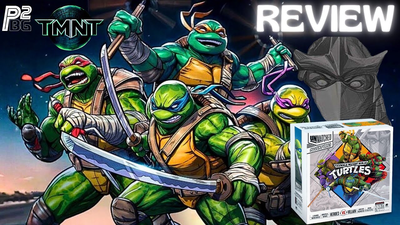 Unmatched Tartarugas Ninja | Início de Gameplay + Review